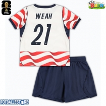 USA Timothy Weah #21 Hjemmedraktsett Barn VM 2026 Kortermet (+ Korte bukser)